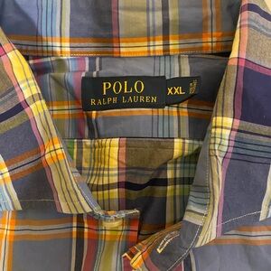 Polo by Ralph Lauren Men's Colorful Checkered Shirt